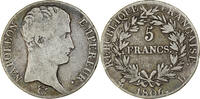 France 5 Francs Napoléon I, Bayonne, Argent, KM:662.9, Gadoury:581 -