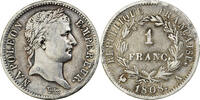 France Franc Napoléon I, Paris, Argent, Gadoury:446, KM:682.1 -