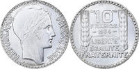 France 10 Francs 1934 Paris Monnaie, Turin, Paris, Argent, Gadoury:801 SS+ 12,95 EUR  + 4,95 EUR frais d'envoi
