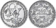 Côte d'Ivoire 500 Francs Paris, Argent, KM:7 -