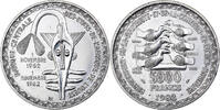 États de l'Afrique de l'Ouest 5000 Francs Argent, KM:11 -