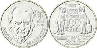 France 100 Francs Monnaie, André Malraux, Paris, Argent -