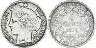 France 5 Francs Monnaie, Cérès, Paris, Argent, KM:819 -