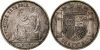 Espagne Peseta Argent, KM:750 -