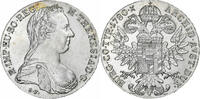 Autriche Thaler Marie-Thérèse, Refrappe, Argent, KM:T1 -