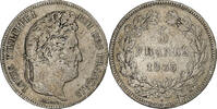 France 5 Francs Louis-Philippe, La Rochelle, Argent, KM:749.5 -