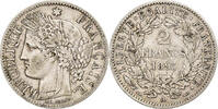 France 2 Francs Cérès, Paris, Argent, Gadoury:530a, KM:817.1 -