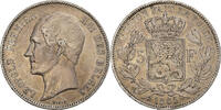 Belgique 5 Francs, 5 Frank Leopold I, Argent, KM:17 -