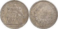 France 5 Francs Hercule, Bordeaux, Argent, Le Franc:F.326, KM:756.4 -