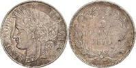 France 5 Francs Bordeaux, Différent Ancre, Argent, Gadoury:742, Le -