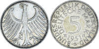 Allemagne 5 Mark 1951 Monnaie