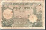 Algérie 50 Francs Billet, Algeria, 1936-10-02, KM:80a -