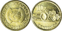 Mozambique 10 Centavos Monnaie, Brass plated steel, KM:134 -