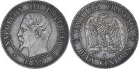 France 2 Centimes Monnaie, Napoleon III, Bordeaux, Bronze -