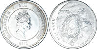 Fidji 2 Dollars Monnaie, Elizabeth II, Hawksbill Turtle, 1 Oz -