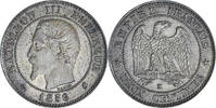 France 2 Centimes Monnaie, Napoleon III, Napoléon III, Bordeaux -