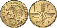 Mexique Centavo Monnaie, Mexico City, Laiton, KM:417 -