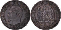 France 2 Centimes Monnaie, Napoleon III, Napoléon III, Bordeaux -
