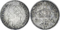 France 20 Centimes Monnaie, Napoleon III, Strasbourg, Argent -