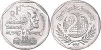 France 2 Francs Monnaie, René Cassin, Nickel, Gadoury:551, KM:1213 -