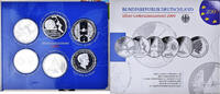 République fédérale allemande Euro-Set 5 x 10 Euro 2009 FDC.BU -