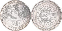 France 10 Euro Picardie, Paris, Argent, KM:1882 -