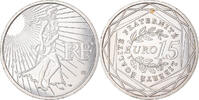 France 15 Euro Semeuse, Argent, Gadoury:2, KM:1535 -