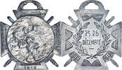 France Médaille Journée du poilu, Très bon état, Bronze argenté, 35 -