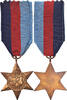 Royaume-Uni Médaille War, Georges VI, star, Excellent Quality -