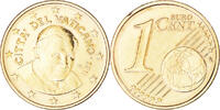 Vatican Euro Cent Rome, Doré, Cuivre plaqué acier -