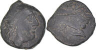 Bronze au taureau Monnaie, Massalia, Marseille, Bronze -