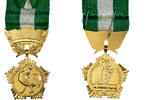 France Médaille Collectivités locales, Excellent Quality, Crouzat, Gilt -