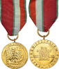 Pologne Médaille Maintien de la Paix, WAR, Non circulé, Gilt -