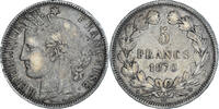 France 5 Francs Monnaie, Cérès, Bordeaux, Argent, Gadoury:742 -