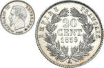 France 20 Centimes Monnaie, Napoleon III, Napoléon III, Paris -