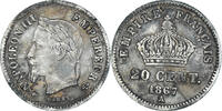 France 20 Centimes Monnaie, Napoleon III, Napoléon III, Paris -