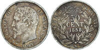 France 50 Centimes Monnaie, Napoleon III, Napoléon III, Paris -