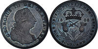 Écosse Crown George III, Refrappe, Cuivre -