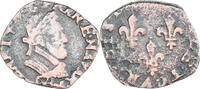 France Double Tournois Monnaie, Henri IV, Date incertaine, Saint Palais -