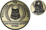 France Médaille Napoleon Ier , Bataille de Marengo, Denon, Refrappe -