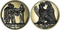 France Médaille Napoléon Ier, Prise de Wilna, Brenet, Refrappe, Bronze -