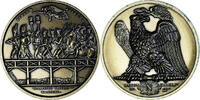 France Médaille Napoléon Ier, Iterum Ibidem, Brenet, Refrappe, Bronze -
