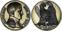 France Médaille Napoléon Empereur et Roi, Brenet, Refrappe, Bronze -