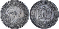 France Module de 5 Centimes Monnaie, Napoleon III, Paris, Satirique -