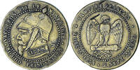France 5 Centimes Monnaie, Napoleon III, Satirique, Laiton -