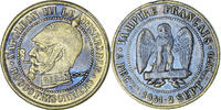 France 5 Centimes Monnaie, Napoleon III, Satirique, Laiton -