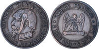 France 5 Centimes Monnaie, Napoleon III, Paris, Satirique, Bronze -