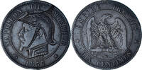 France 10 Centimes Monnaie, Napoléon III, Strasbourg, Satirique -