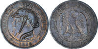France 10 Centimes Monnaie, Napoléon III, Paris, Satirique -