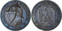 France 5 Centimes Monnaie, Napoleon III, Paris, Satirique -